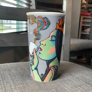 Starbucks 25th Anniversary Siren travel mug